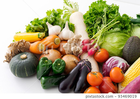 Assorted summer vegetables Assorted summer vegetables 93469019