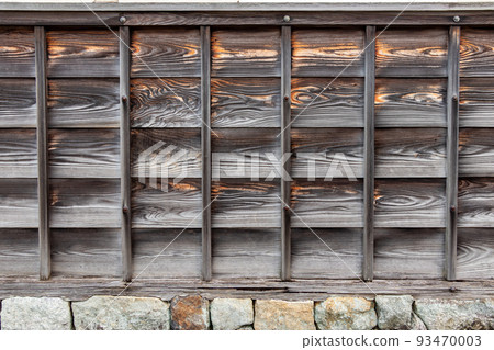 Japanese traditional clapboard fence 93470003