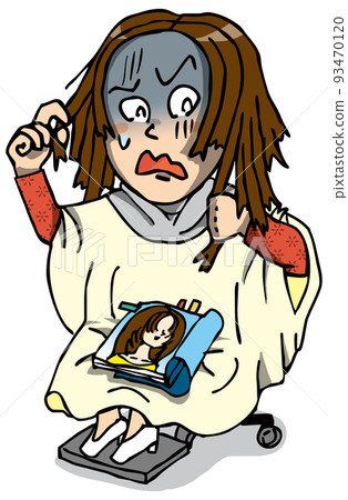 一個在美容院剪頭髮失敗的人 93470120