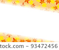 Autumn leaves background template 93472456