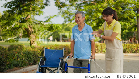 Senior healthcare concept Senior healthcare concept 93475061