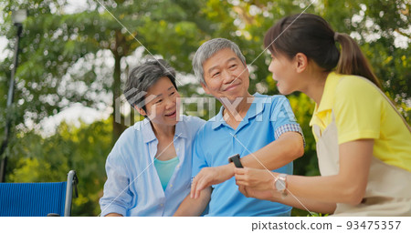 Senior healthcare concept 93475357