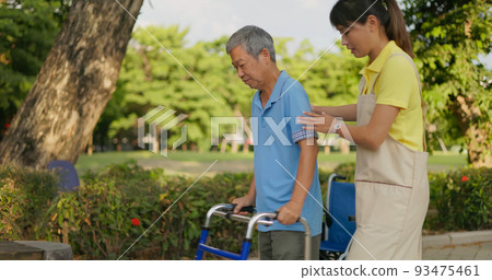 Senior healthcare concept 93475461