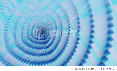 CG block spirally arranged cubes CG block spirally arranged cubes 93476709