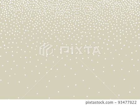 Hand drawn pointillism like snow 93477822