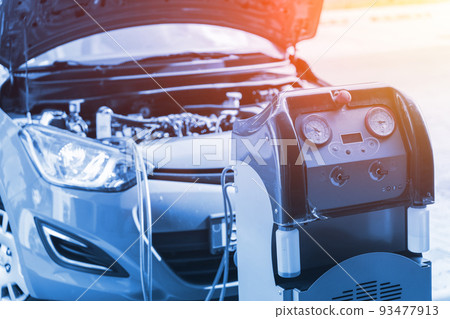 Car condition air ac repair service. Check automotive vehicle conditioning system and refill automobile ac compressor. Auto car conditioner repair. Car condition air ac repair service. Check automotive vehicle conditioning system and refill automobile ac compressor. Auto car conditioner repair. 93477913