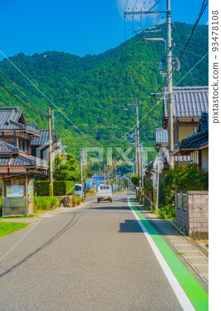 Cityscape around Iba Suigo, Shiga Prefecture 93478108