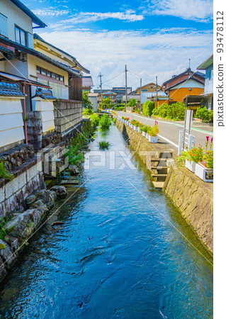 滋賀縣井場水鄉周邊的街景 滋賀縣井場水鄉周邊的街景 93478112