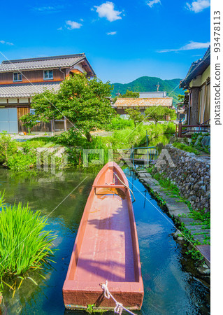 滋賀縣井場水鄉周邊的街景 滋賀縣井場水鄉周邊的街景 93478113