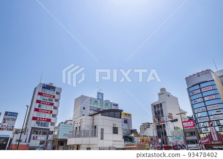 JR總武線“新小岩”站南口街景 93478402