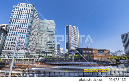 Townscape in the direction of Takeshiba from the north exit of JR Hamamatsucho Station Townscape in the direction of Takeshiba from the north exit of JR Hamamatsucho Station 93478485