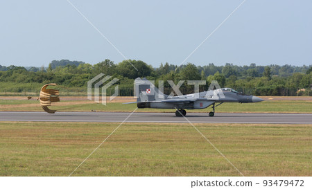 Polish Air Force MiG-29 Fulcrum landing Polish Air Force MiG-29 Fulcrum landing 93479472