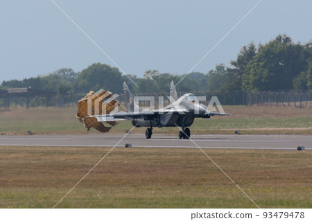 Polish Air Force MiG-29 Fulcrum landing Polish Air Force MiG-29 Fulcrum landing 93479478