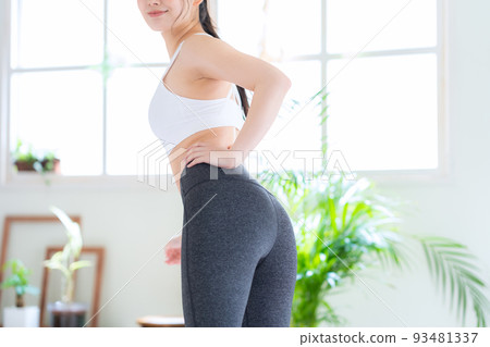 女性飲食健身美容運動 93481337