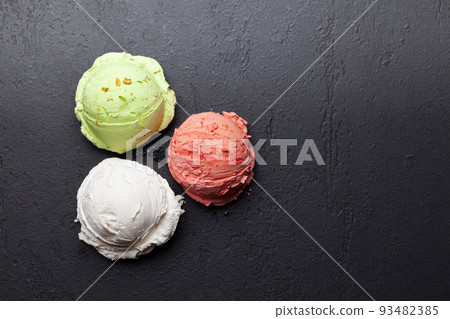 Various ice cream Various ice cream 93482385