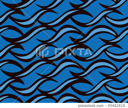 Abstract vector wavy background 93482818