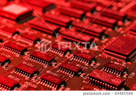 Large electronic board _ red 93485589