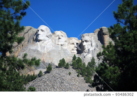 View of the Mount Rushmore State Park View of the Mount Rushmore State Park 93486302