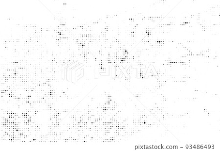 Halftone dotted grunge vector background. Urban old peeled wall Halftone dotted grunge vector background. Urban old peeled wall 93486493