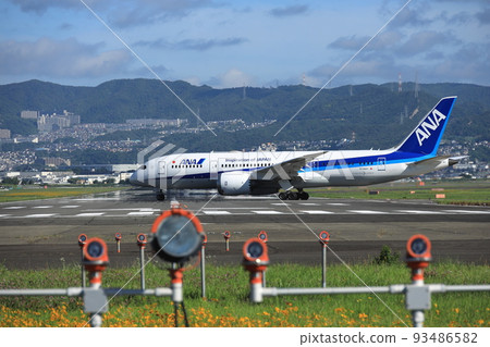 Takeoff and landing at Osaka Itami Airport Takeoff and landing at Osaka Itami Airport 93486582