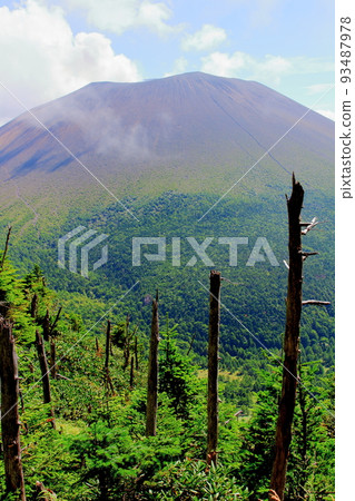 美麗的淺間山:九月的黑風山 美麗的淺間山:九月的黑風山 93487978