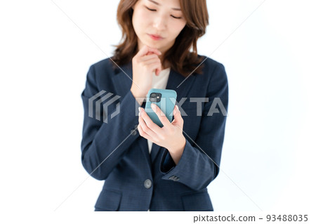 Business smartphone woman 93488035