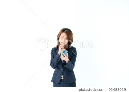 Business smartphone woman Business smartphone woman 93488039