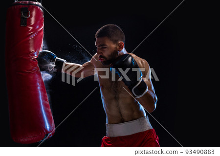 Big punching sales bag