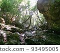 Big rocks and stream in the mountains 93495005