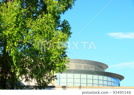 知立市和知立文化中心的風景 93495148