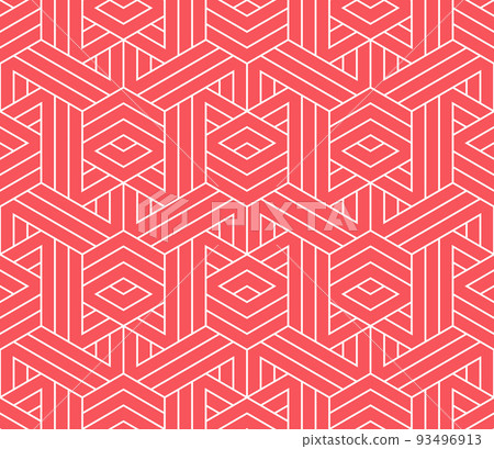 Abstract geometric pattern. A seamless background.  93496913