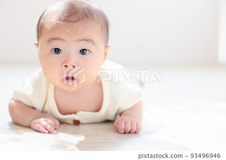 Babies that can lie down Tummy time Babies that can sit on their neck Confirmation method 3 months after birth Babies that can lie down Tummy time Babies that can sit on their neck Confirmation method 3 months after birth 93496946