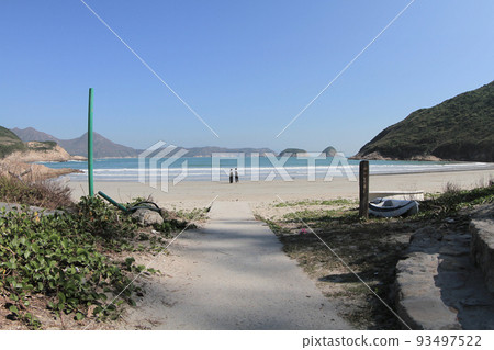 The landscape Sai Kung Waterfront Promenade, hong kong 27 nov 2011 93497522