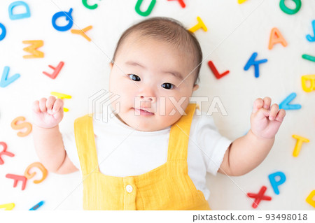 字母嬰兒嬰兒 93498018