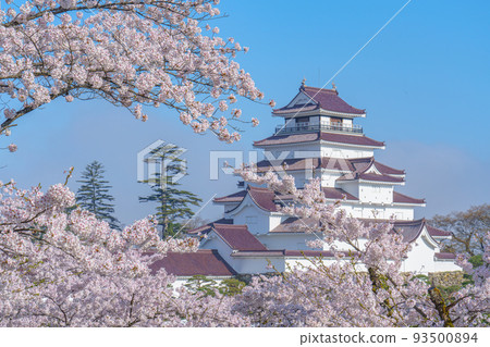 櫻花盛開的敦賀城 會津若松觀光（春季） 93500894