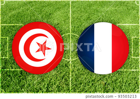 Tunisia vs France football match Tunisia vs France football match 93503213