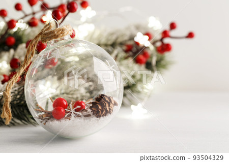 Christmas card template Christmas card template 93504329