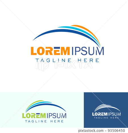 Swoosh template Logo Design Swoosh template Logo Design 93506450