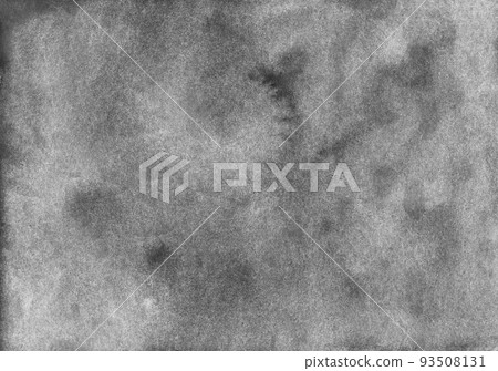 Watercolor old gray background texture. Vintage textured monochrome backdrop. Stains on paper Watercolor old gray background texture. Vintage textured monochrome backdrop. Stains on paper 93508131