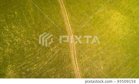 Top Aerial view of Cerknica Lake Slovenia Top Aerial view of Cerknica Lake Slovenia 93509158