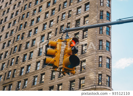 Street traffic light in New York, USA Street traffic light in New York, USA 93512110