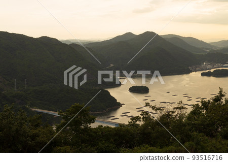 日本岡山縣備前市 Yudachi Uke 山的美麗景色 日本岡山縣備前市 Yudachi Uke 山的美麗景色 93516716