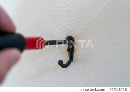 rust stains on wallpaper 93518026