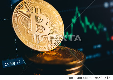 Cryptocurrency trading using your phone or laptop. Exchange charts. 93519512