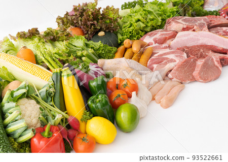 各種新鮮食材 93522661