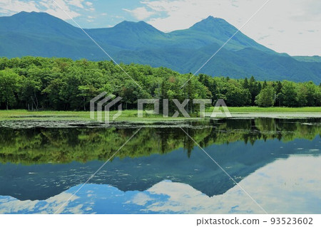 Shiretoko Goko Nature Walk in Hokkaido in summer Shiretoko Goko Nature Walk in Hokkaido in summer 93523602