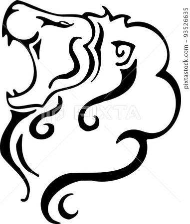 Lion - Wild Animals - Logo Animal Vector, Animal Silhouette Stencil Lion - Wild Animals - Logo Animal Vector, Animal Silhouette Stencil 93526635