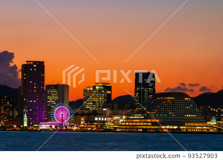 神戶Harborland的夜景 神戶Harborland的夜景 93527903
