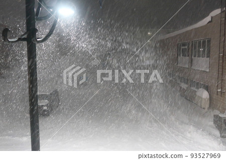 Scenery of Wakkanai, Hokkaido in winter Scenery of Wakkanai, Hokkaido in winter 93527969