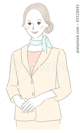 Smiling business woman 93528042